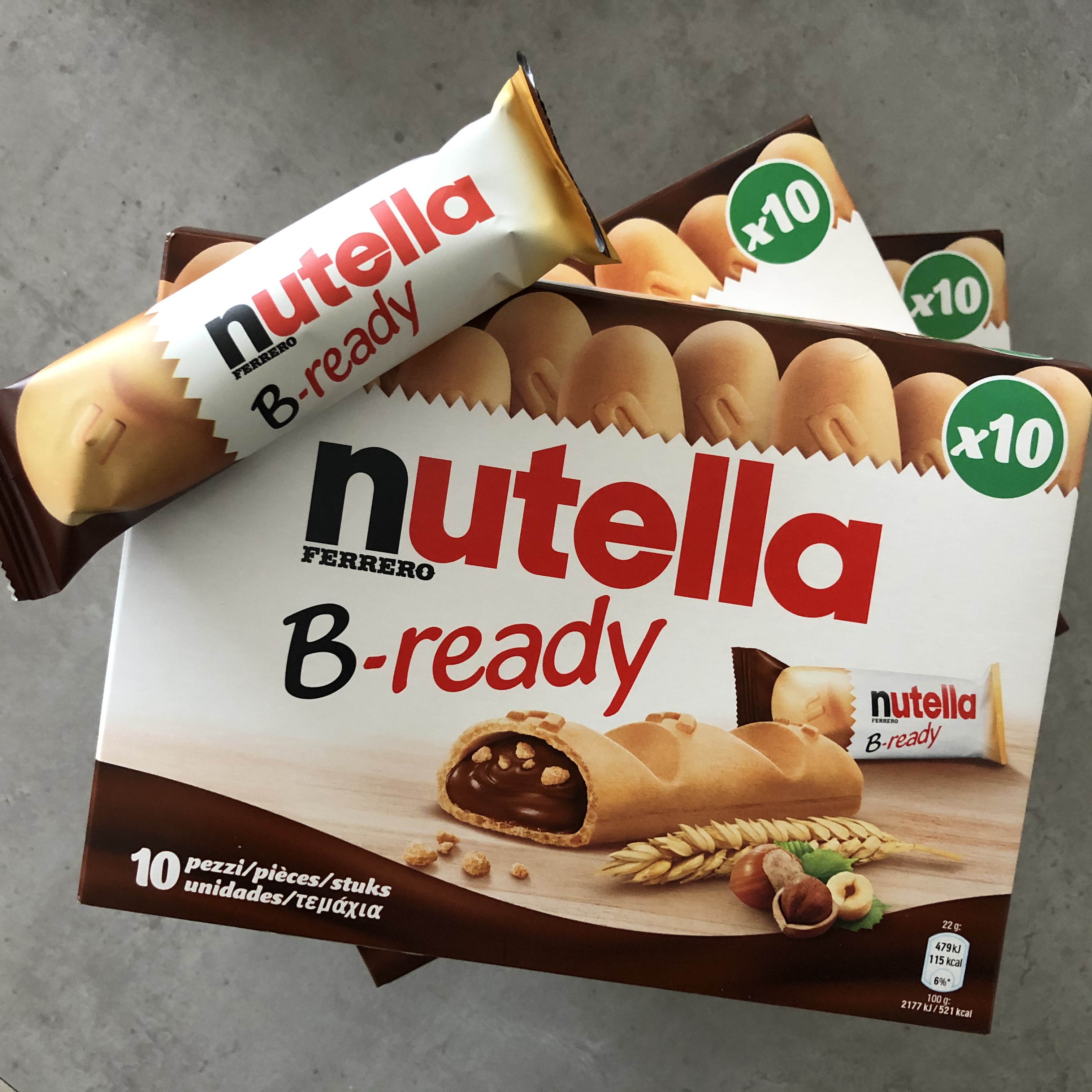 Nutella B Ready Face à la crise