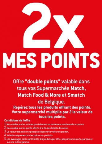 Double bons Double points match