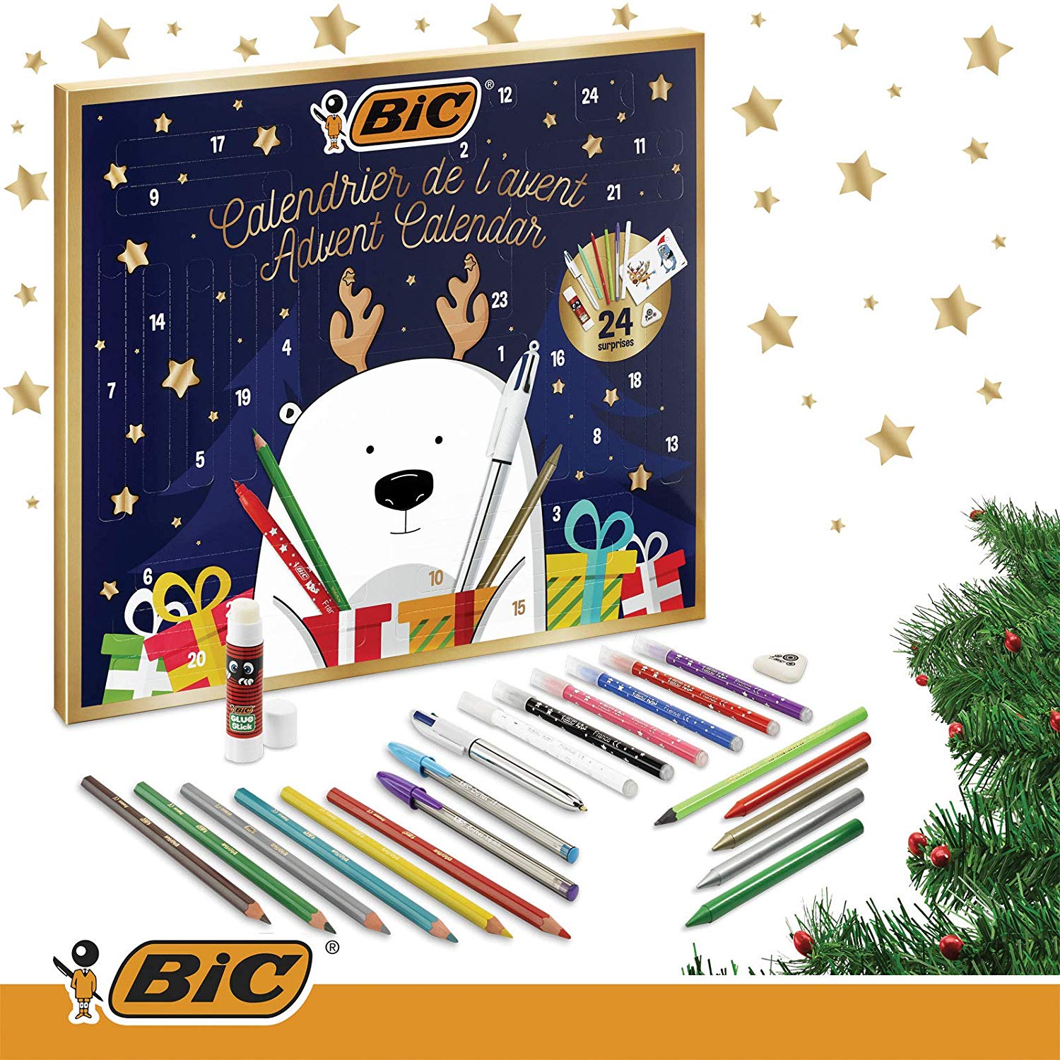 Calendrier de l'avent 2019 BIC Face à la crise