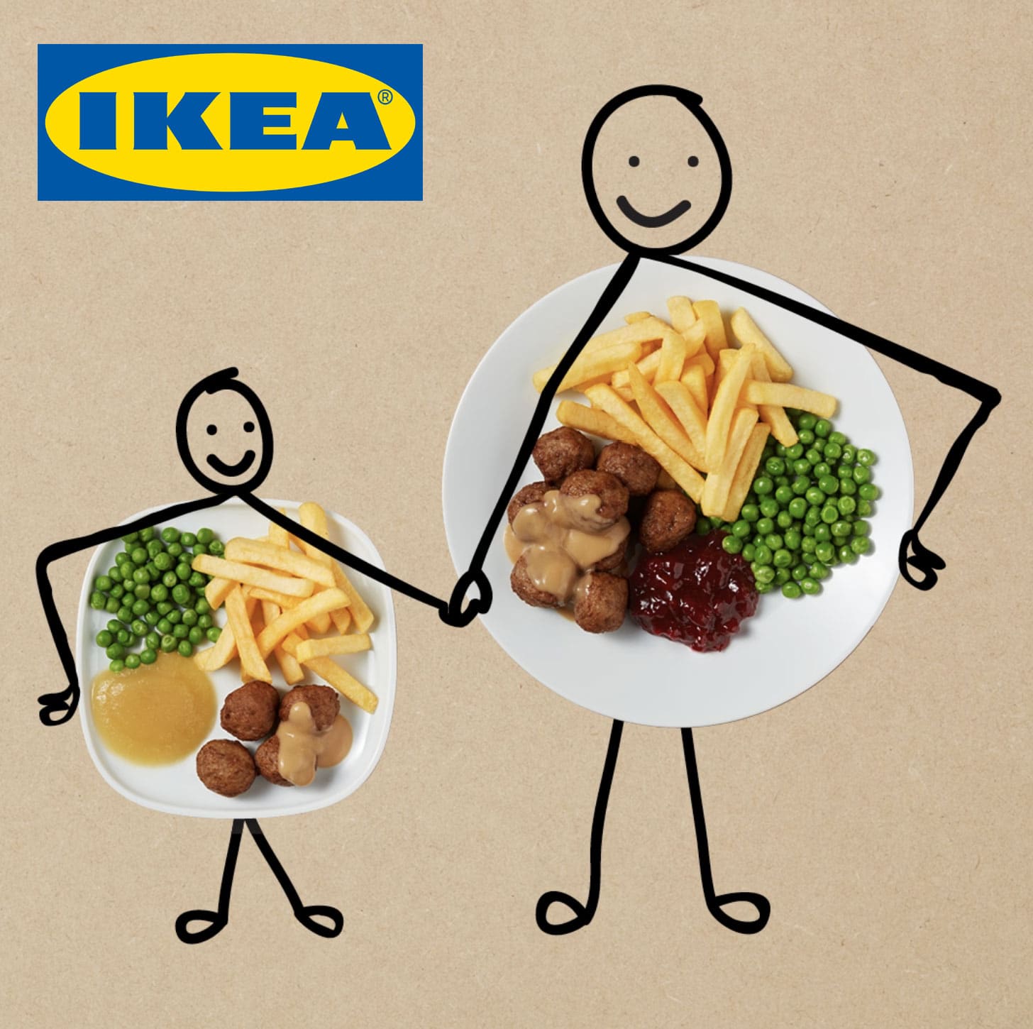 Repas gratuit chez IKEA Face à la crise